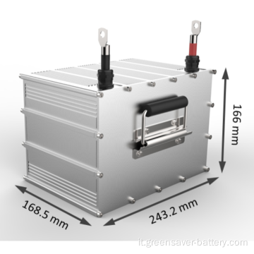 Batteria al litio 24V42AH con 5000 cicli di vita